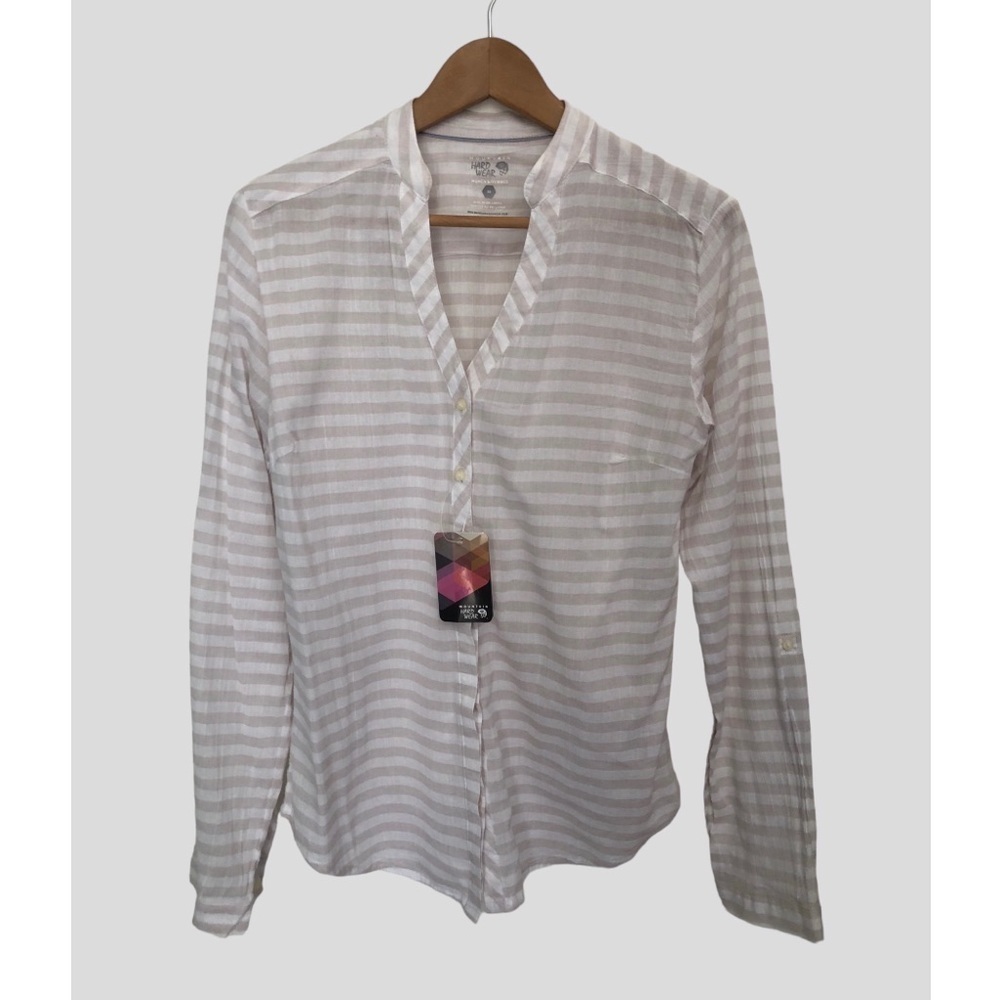 NWT Mountain Hardwear Daralake Cotton Gauze Button Down Shirt - Picture 4 of 16
